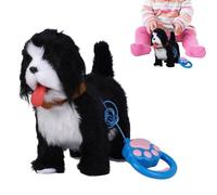 Realistic Robot Puppy - Electronic Mechanical Dog, Animated Facial Expressions, Non Slip Advanced Walking Movement | Portable Immersive Artificial Intelligence Playmate For Learning Birthday Giftts