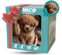 Realistic Robot Puppy, Robot Dog Act Like Real Dogs, Walking, Barking, Perfect for Parties and Birthday Gifts or Interactive Fun, Plush Toys for Boys and Girls B