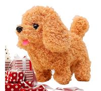 Realistic Robot Puppy - Simulation Dog Toy Walking, Barking & Yaging, Imaginative Play Electronic Interactive Plush Pet Toy Battery Operated Mobile Companion Child Gift
