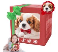 Realistic Robot Puppy, Smart Robot Dog for Adults & Kids, Interactive Plush Toy, Dogs That Act Like Real Dogs, Can Walking, Barking, Tail Wagging, Plush Toys for Children SaintBernardBrown