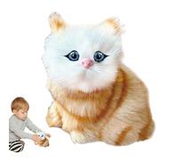 Realistic Robotic Cat - Interactive Pets, Intelligent Toy | Robotic Cat, Natural Movement, Detailed Design, Advanced Technology, Animal Simulator, Funny Companion