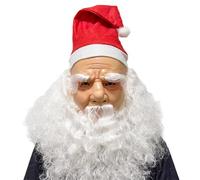 Realistic Santa For Festive Celebrations Ultimate Party Costume Comfortable And Durable Design For Events And Holiday Gatherings (A, 46cm)