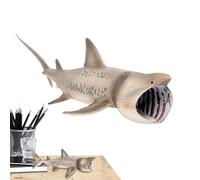 Realistic Sea Creature Toys, Shark Figurine Set, Animal Figures for Kids, Basking Shark and Other Realistic Sea Animals Educational Toy Figures for Learning Life, Marine Biology