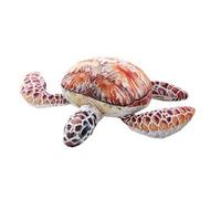 Realistic Sea Turtle Plush Toy Doll - 45cm Soft Stuffed Marine Animal Plush Doll with Textured Shell, Ocean-Themed Turtle Pillow Plush for Kids, Cuddly Cartoon Animal Room Decoration