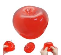 Realistic Shape Stress Ball, Silicone Fidget Toy, Soft Sensory Rising Handmade Fruit Soft Toy, Slow To