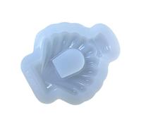 Realistic Shell Shape Silicone Mold Perfume Bottle Glitter Art Easy for Demolding Crafting Jewelry Making Accessories Silicone Resin Mold Jewelry
