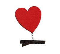 Realistic Showy Hair Clip Showy with Hand Gesture Sun Fun Question Mark Hairpin Yellow Exclamation Mark Hair Clip