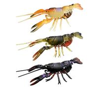 Realistic Shrimp Bait Shrimp Bait Soft Simulated Bait for Camping Saltwater Outdoor Adventures Husband Dad Freshwater