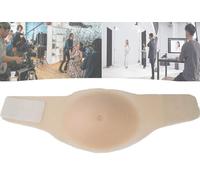 Realistic Silicone Fake Pregnancy Belly, Artificial Tummy Prop for Photography and Acting, Real Touch Design, Perfect for Film and Theater, 5 Months Size