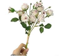 Realistic Silk Artificial Flower 38cm DIY Wedding Decor(Purple)