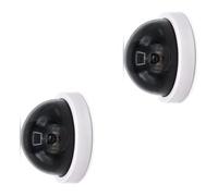 Realistic Simulated Security Camera Indoor Outdoor Use ABS Materials Lightweight Device with Flashing Warning Light Fake Surveillances Camera