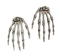 Realistic Skeleton Parts - Skeleton Hands Yard Signs | 1 Pair of Fake Human Hand Bones | Cut Hands Skeletons Model Halloween Halloween Halloween Hand Decoration