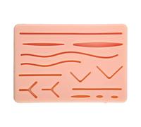 Realistic Skin Suture Practice Pad with Multiple Wounds for Medical & Surgical Training