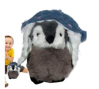 Realistic Soft Plush Toy Figure, Stuffed Toy, Cute Ornament, Lifelike Plush Companion Doll, Comfortable Touch Sculpture with Cuddly Design for SCHL