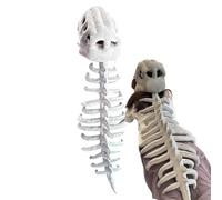 Realistic Sour Skeleton Costume, with Sound Effects for Halloween and Scary Parties, Fancy Dress for Halloween, Role Play, Theme Parties, Costume Parties