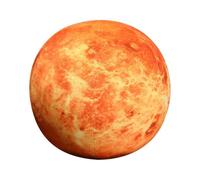Realistic Space Star Plush Toy,Solar Planet Plush Stuffed Pillow,Science Astronomy Space Solar System Educational Stuffed Planet Dolls for Learning Science, Astronomy (Venus)