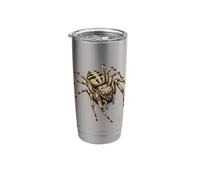 Realistic Spider Design Stainless Steel Insulated Tumbler