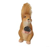 Realistic Squirrel Statue Resin 31.5cm Garden Decor(#3)