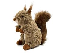 Realistic Squirrels Dog Toy with Squeaker Sound Interactively Pet Supplies for Anxieties Reliefs and Boredom Noise Making Pet Entertainment Toy Dog Anxieties Reduction Toy