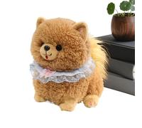 Realistic Stuffed Dog - 30cm Soft Plush Toy, Cute Animal Figure, Huggable Home Decor | Lifesize Stuffed Puppy For Children Boys Girls Teens Youth Men Women Family Friends Son Daughter Gift