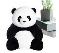 Realistic Stuffed Panda Plush - Ultra Soft Animal Toy for Adults & Kids | Huggable Companion for Sleep, Stress & Loneliness | Cuddly Room Decor for Birthday