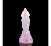 Realistic Suction Cup Dildo - Soft Silicone G Spot & Anal Plug, Flexible Adult Toy for Beginners & Advanced Users, Couples Pleasure Toy (M)