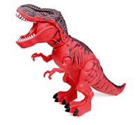 Realistic T-Rex Walking Dinosaur Toy Battery Powered with Sounds Kids Gift High Quality red
