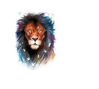 Realistic Temporary Tattoos Animals Body Armband Fake Tattoo Stickers Wolf Head Lion Tiger Fierce Animal Adults Forearm Tattoos(001)
