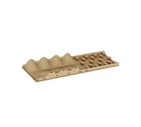 Realistic Terrain Challenge Ramps For Remote Control Car Climbing Puzzle Miniature Wooden Bridge Seesaw Ramps Set Toy Bridge