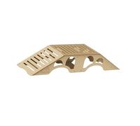 Realistic Terrain Challenge Ramps For Remote Control Car Climbing Puzzle Miniature Wooden Bridge Seesaw Ramps Set Remote Control Adventure Course