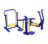 Realistic Tiny Gym Accessories Dollhouses Scene Building Toy Safe Construction Set for Children Dollhouses Miniatures Outdoor Fitness Toy