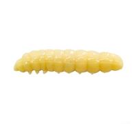 Realistic TPE Worm Lure 4cm Cheese Scent Floating | UV luminous effect, night fishing ready, realistic prey motion, cheese scent attractant, freshwater species