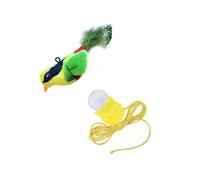 Realistic Twirling Sparrow Toy Interactive Teaser Bird Toy Cats Exercise & Spiritual Indoor Stimulation Toy