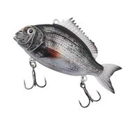 Realistic VIB 3D Fishing Lures with Enhanced Fish Eye Design for Attracting Various Fish Types (32g/9cm 1#)