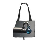 Realistic Water Pipe Printed pet Shoulder Bag - Foldable Design, Small cat and Dog Travel Bag