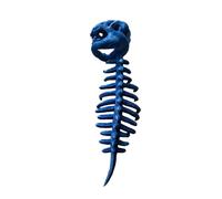 Realistic Wearable Dinosaur Skeleton Costume for Adults, 3D Spinosaurus Bone Plush Outfit with Spine Extension for Halloween & Themed Party Dino Cosplay Props (A)