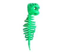 Realistic Wearable Dinosaur Skeleton Costume for Adults, 3D Spinosaurus Bone Plush Outfit with Spine Extension for Halloween & Themed Party Dino Cosplay Props (G, A)