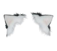 Realistic Wolf Ear Hairband Rechargeable Woman Teen Headbands For Movie Enthusiasts Animes Theme Gatherings Hairband