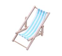 Realistic Wood Zakka Realistic Pretend Play For Kids Role Display Folding Chair Model Toy Vintage 1:12 Dolls House Miniature Deck
