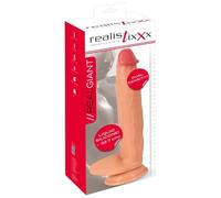 Realistixxx Real Giant Natural Dildo Light Skin Tones 32.7 cm