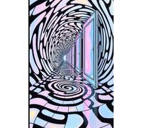 Reality Check! Hypnagogic Spiral & Floating Door Notebook: 120 Lined Pages for Mindful Journeys