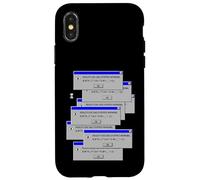 Reality.exe Has Stopped Working Computer Error Weirdcore Case for iPhone X/XS