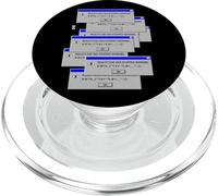 Reality.exe Has Stopped Working Computer Error Weirdcore PopSockets PopGrip for MagSafe