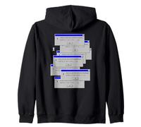 Reality.exe Has Stopped Working Computer Error Weirdcore Zip Hoodie