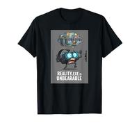 Reality exe is Unbearable Funny Gamer VR Gaming Humor Art T-Shirt