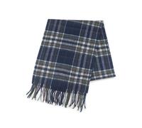 REALITY&FANTASY Cashmere and 100% soft Lambs Wool Plaid Tartan Winter Scarf for Men and Women… (Blue Brown White Red Plaid)