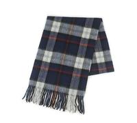 REALITY&FANTASY Cashmere and 100% soft Lambs Wool Plaid Tartan Winter Scarf for Men and Women… (Blue White Red Plaid)