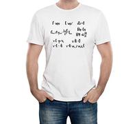 Reality Glitch Greatest Science Equations Mens T-Shirt White