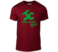 Reality Glitch Men's Jazz Club T-Shirt (L) Red