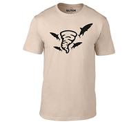 Reality Glitch Men's Sharknado T-Shirt Sand